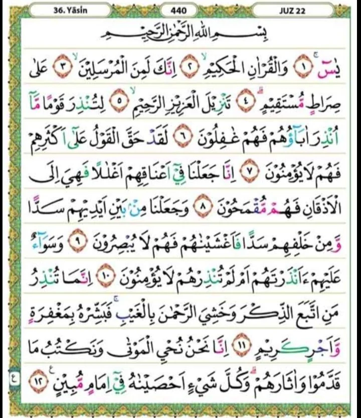 What are the benefits of Surah Yaseen