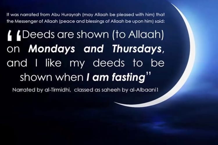 Fast Mondays and Thursdays