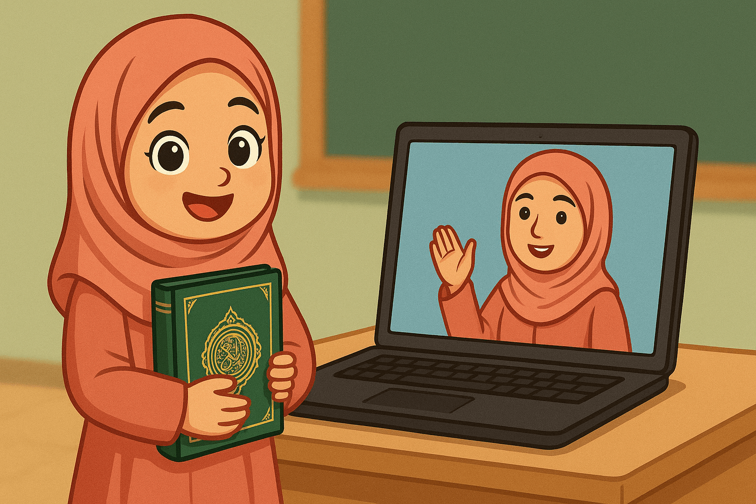 Private online female Quran teacher