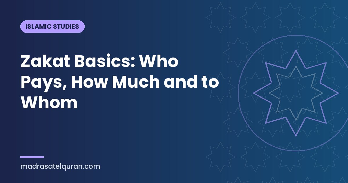 Zakat Basics: Who Pays, How Much and to Whom