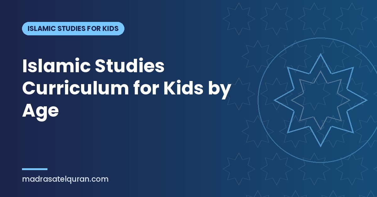 Islamic Studies Curriculum for Kids by Age